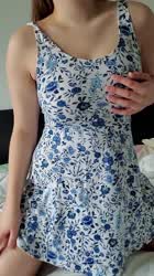Sundress season is over here but I still love wearing them around the house - free porn video