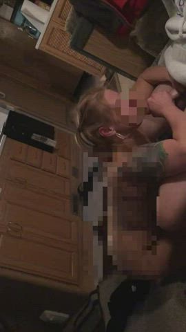 My girl sucking my buddy cock Big Tits Blowjob Sharing - free porn video