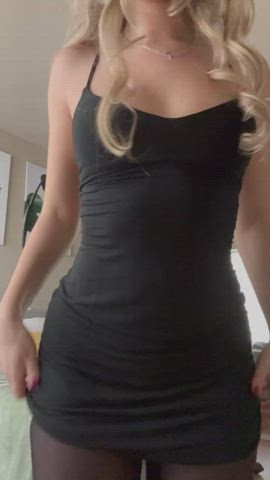 Love to wear black stockings - free porn video