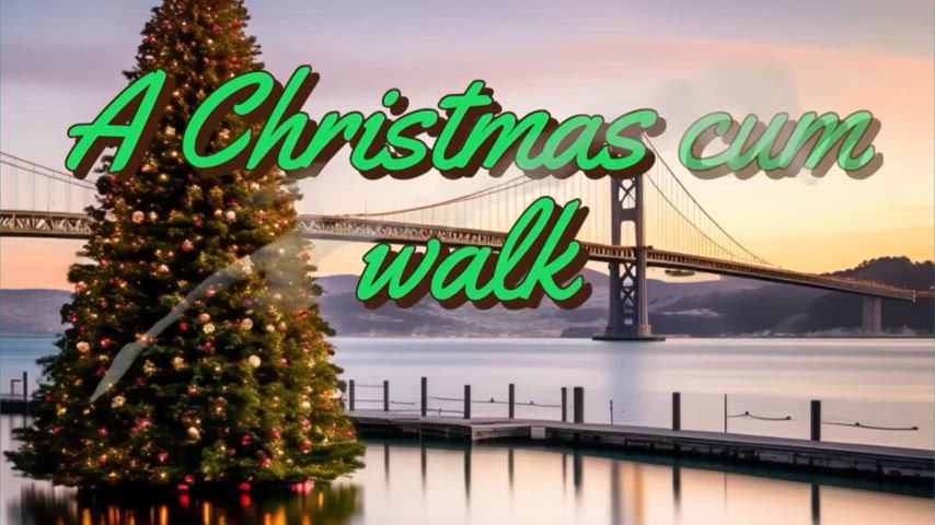 A fun cumwalk at Pier 39 for the holidays - free porn video