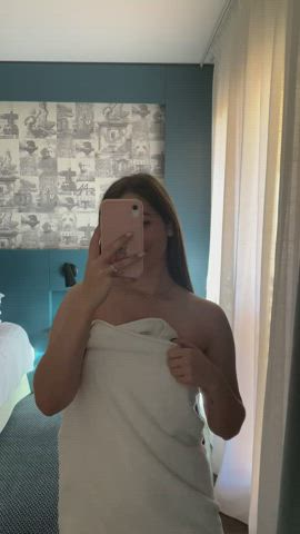 Oops I dropped the towel - free porn video