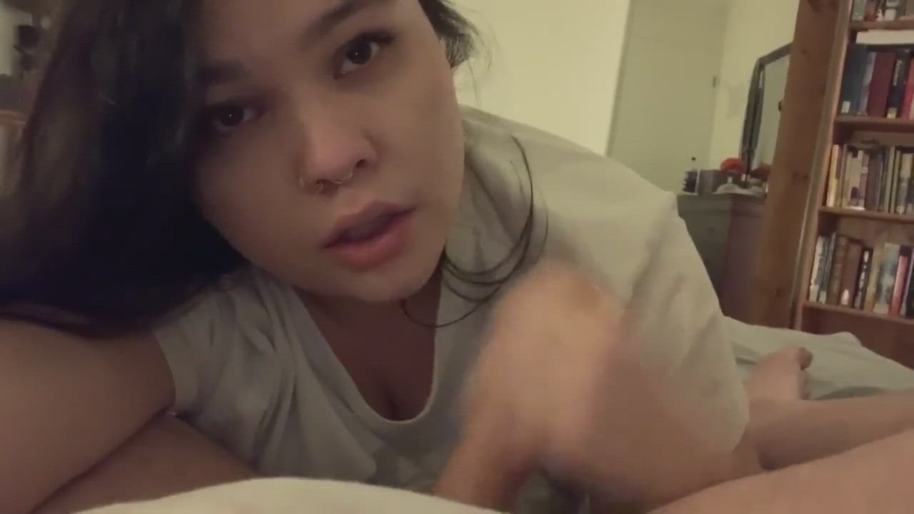 [OC] Right into my throat & mouth 😋 - free porn video