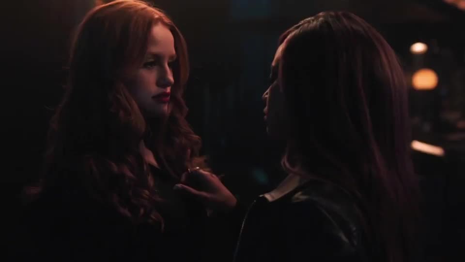 Madelaine Petsch and Vanessa Morgan in Riverdale - free porn video