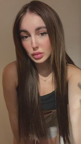 My classmate said my tits are too small (can you help me prove him wrong?(OC) - free porn video