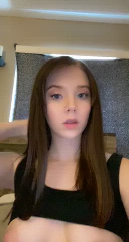 Imagine turning my tits into big mommy milkers - free porn video