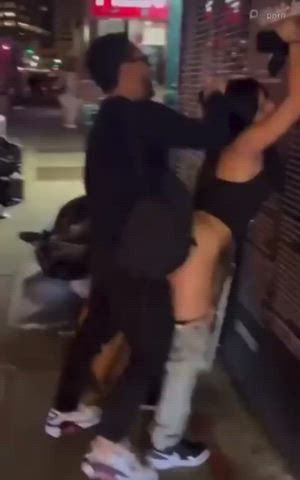 Shameless Couple Caught Fucking In Public - free porn video