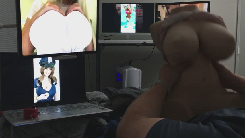 Gooning on Covid! - free porn video