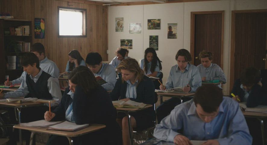 Helpful Teacher - Chloë Grace Moretz & Marin Ireland - free porn video