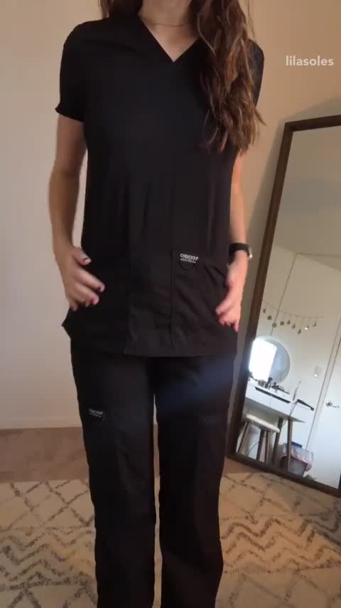 I hope you like petite med students in scrubs - free porn video
