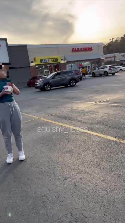 Having a little fun outside - free porn video