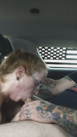 Love Watching My Husband Fill Her Mouth - free porn video