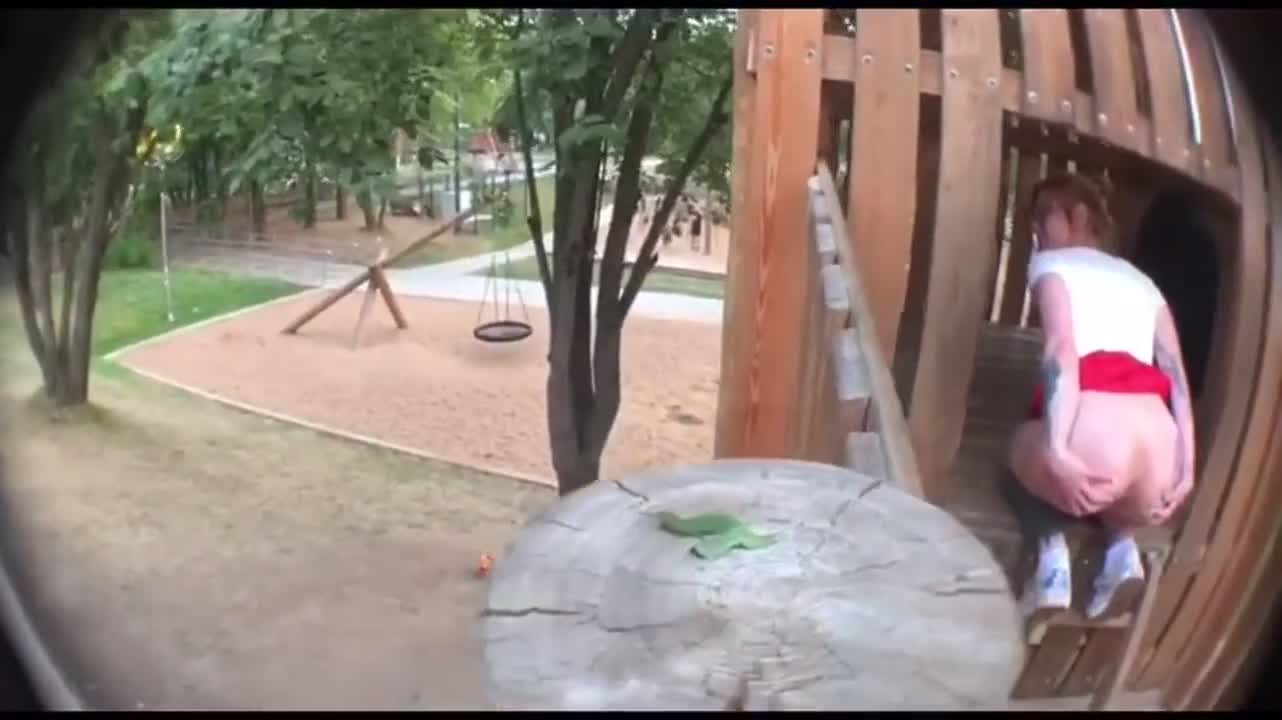 Doggystyle Exhibitionist Hardcore Outdoor POV Petite Public Porn by mollestopestage - free porn video