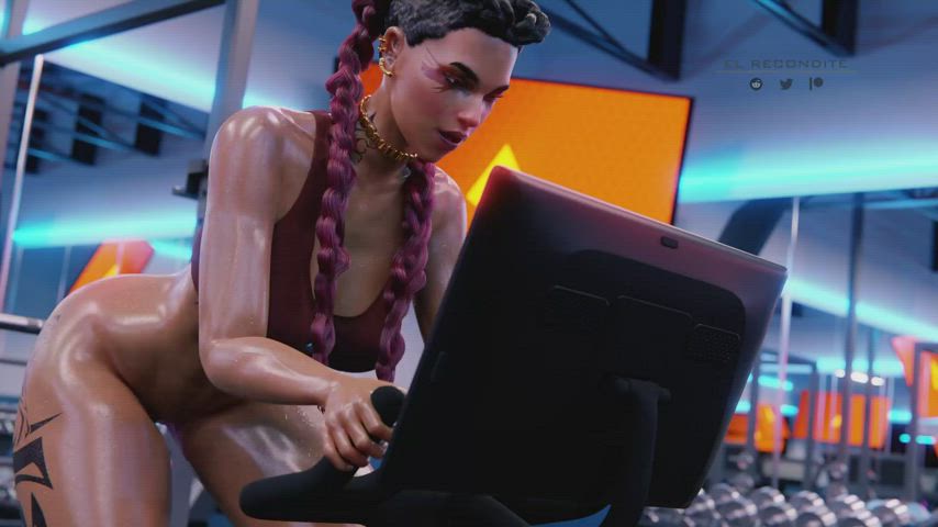 Loba's exercise (el-recondite)[Apex Legends] - free porn video