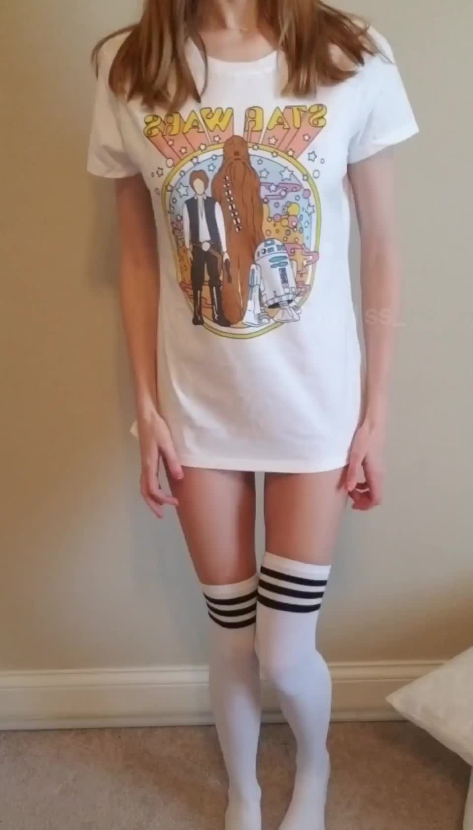 Happy hump day to everyone who likes petite, pale girls - free porn video