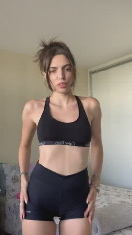 Do I look good in black? - free porn video