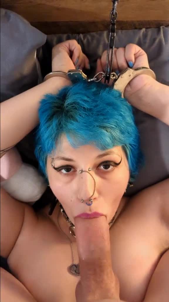 Handcuffed to the bed and put to use - free porn video
