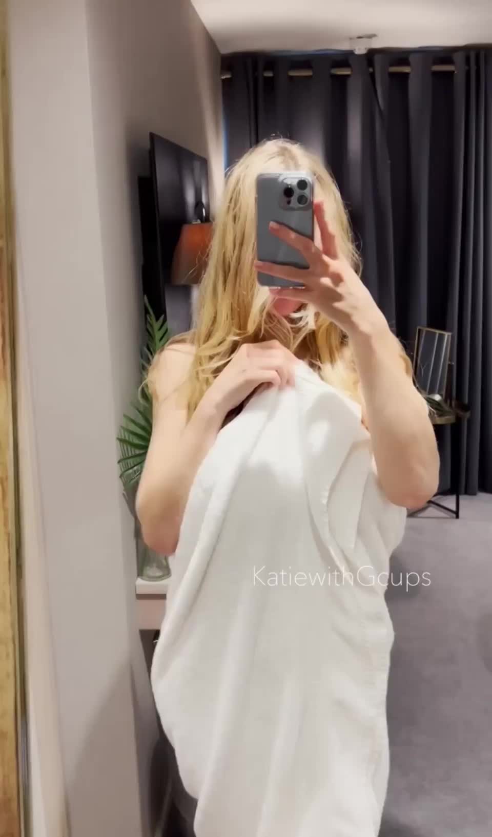 This is your sign to fuck a busty blonde girl! ( me ) 😇 - free porn video