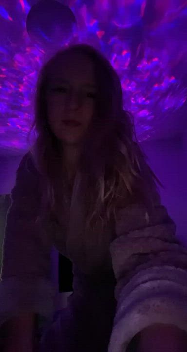 How many of you would cum on my teen tits? 😈 - free porn video