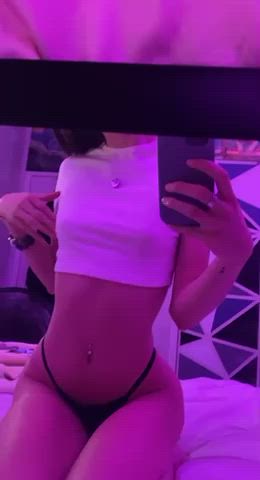 I wish I had someone here to play with my tits for me :( 18f - free porn video