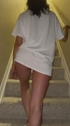 Daddy would you follow me upstairs? - free porn video