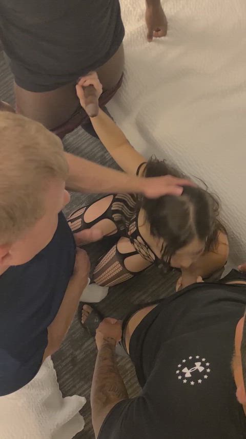 Me when my goon buds say the smallest dick has to be the girl - free porn video