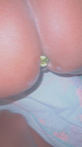 Butt plug and cum. Yummy fuck - free porn video