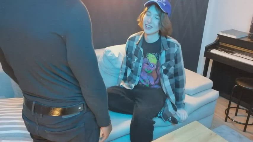 Gooning to this is straight right? - free porn video