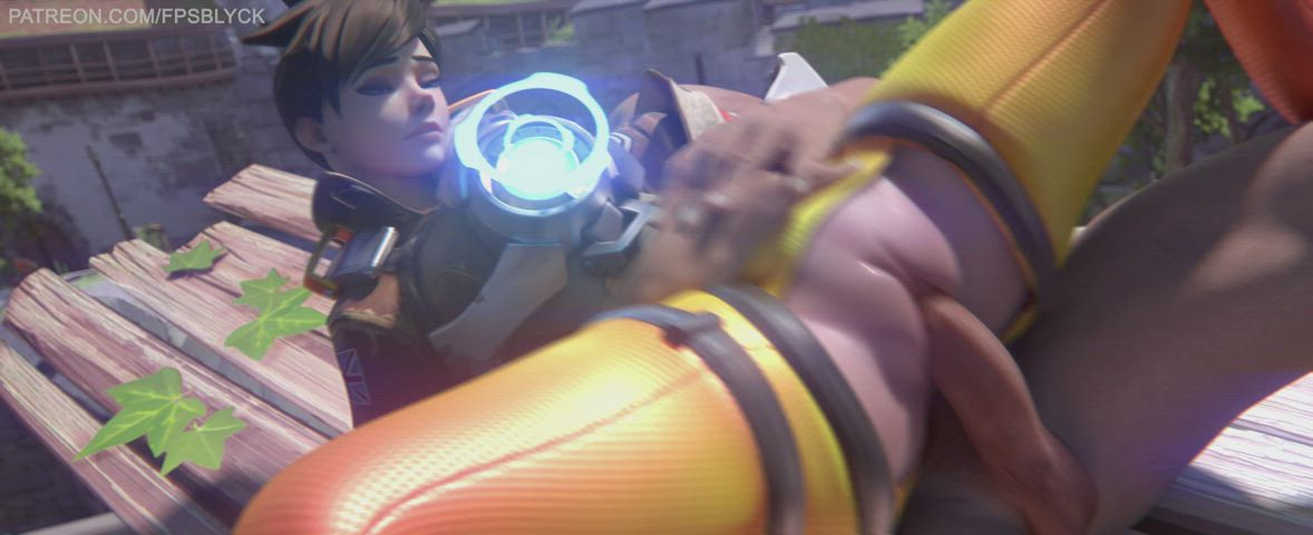 Tracer's flank doesn't go exactly as planned in Eichenwalde (FPSBlyck) [Overwatch] - free porn video