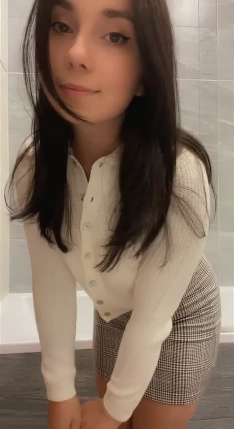 Can I be your small and busty secretary? - free porn video