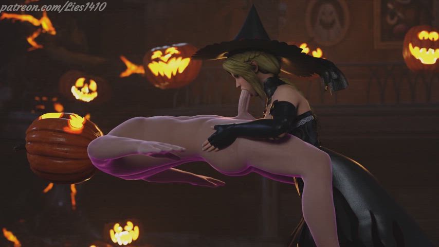 Helena Douglas Halloween Bowjob (Lies1410) [Dead or Alive] - free porn video