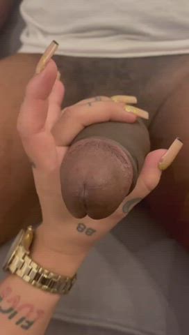 Huge cock handjob - free porn video