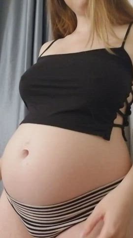 Pregnant Titty Drop - free porn video