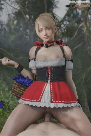 Lunafreya - RRH Cosplay Riding (Lazyprocrastinator, Audiodude) [Final Fantasy] - free porn video