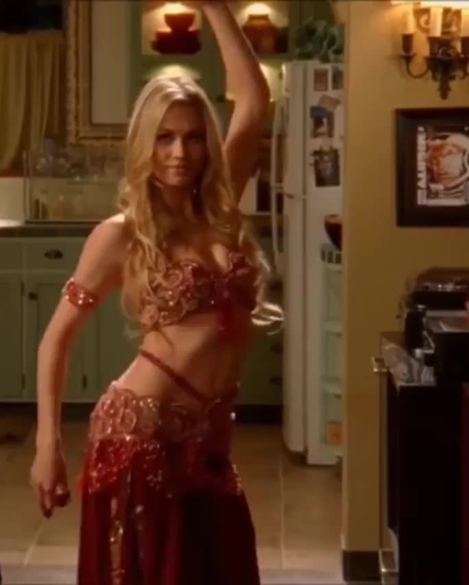 Yvonne Strahovski Belly Dancing - free porn video