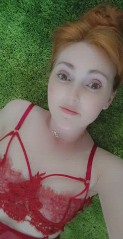 just laying here in my underwear, check out my profile and see me laying around completely naked 😈 - free porn video