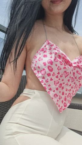 Fun fact:I can cum by nipple stimulation - free porn video
