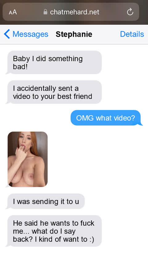 What should she say back? - free porn video