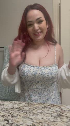 would you suck my bouncy tits?💗 - free porn video
