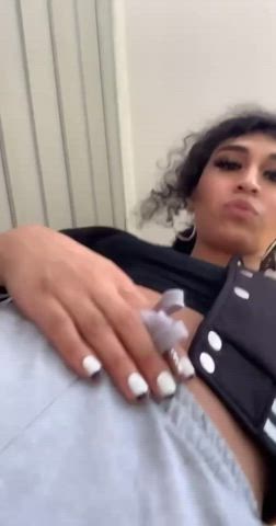 Would you notice my girlprint, If you saw me in public👀☺️? - free porn video