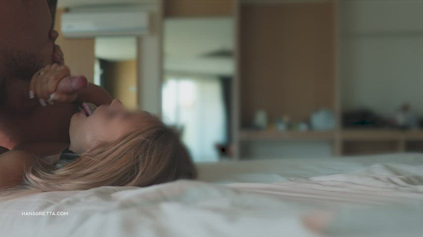 I love a portion of hot sperm in the morning - free porn video