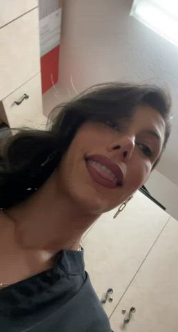 Would you punish me for being naughty at work daddy? - free porn video