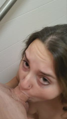 Daddy made sure I didn't drop any cum today - free porn video