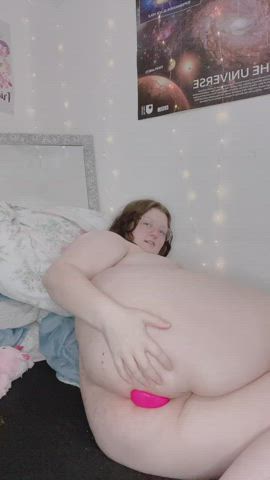 Pink plugs are cutest - free porn video