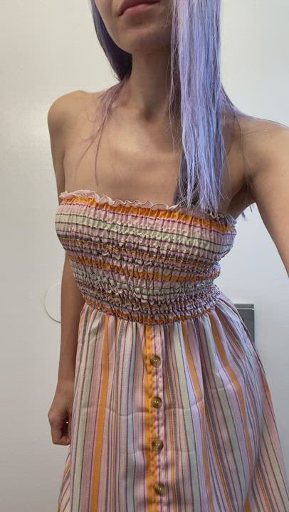 I heard you like sun dresses? What about with no underwear - free porn video