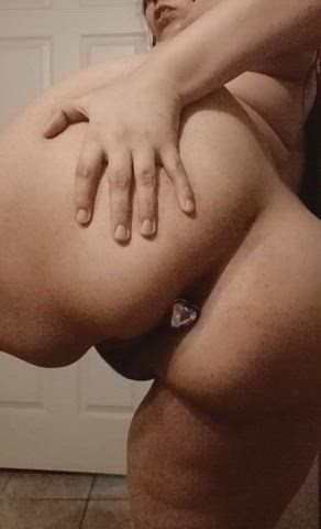 tried to use the next size up😵‍💫 my tight asshole is NOT ready lol😆 - free porn video