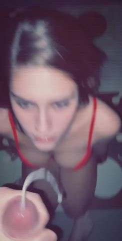 So excited to be facialized - free porn video