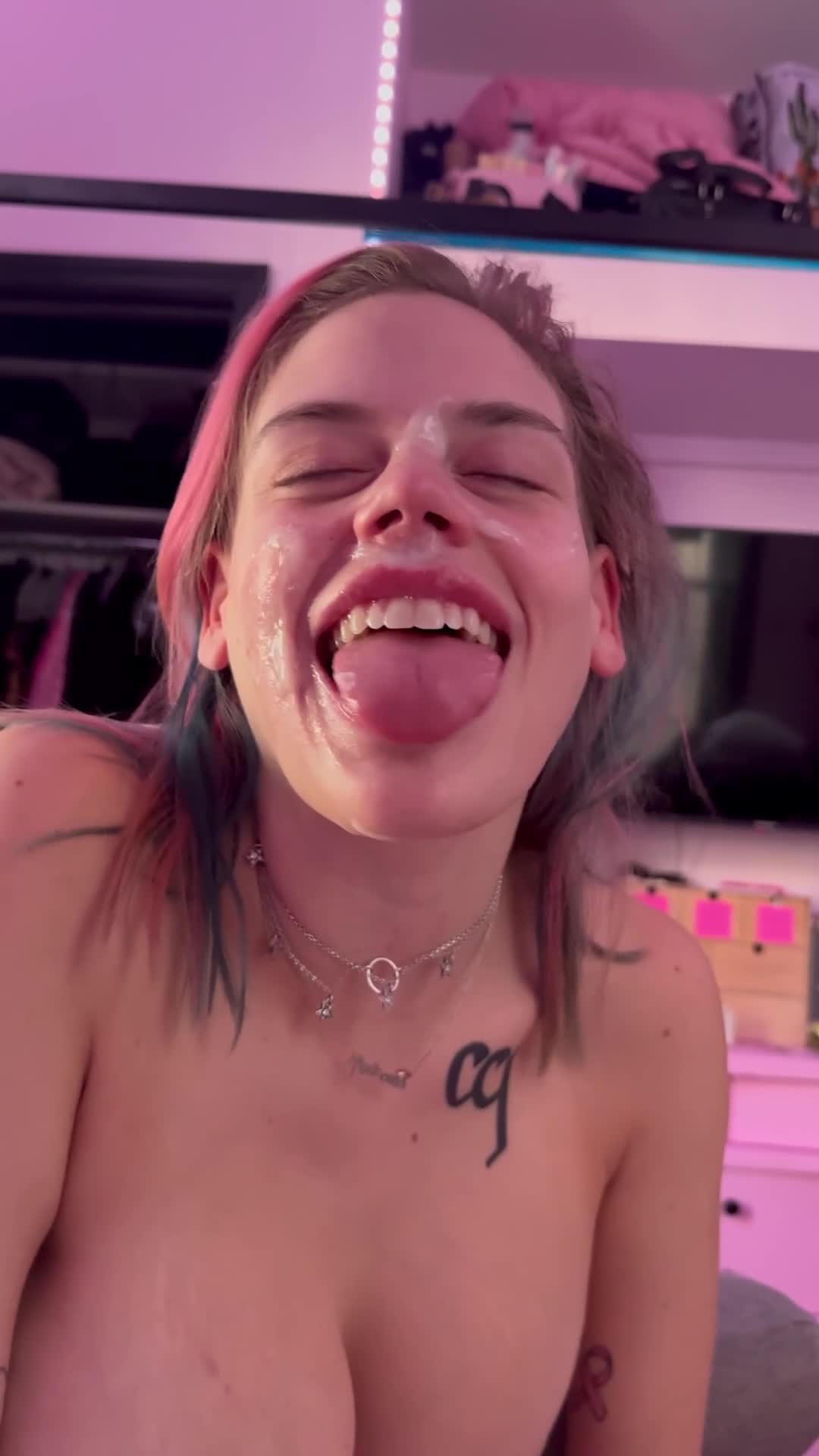 I’m a cum rag for Daddy - free porn video