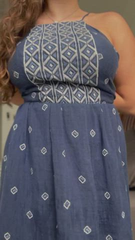 do you think my classmates know how big and bouncy my natural boobs are? (19f) - free porn video