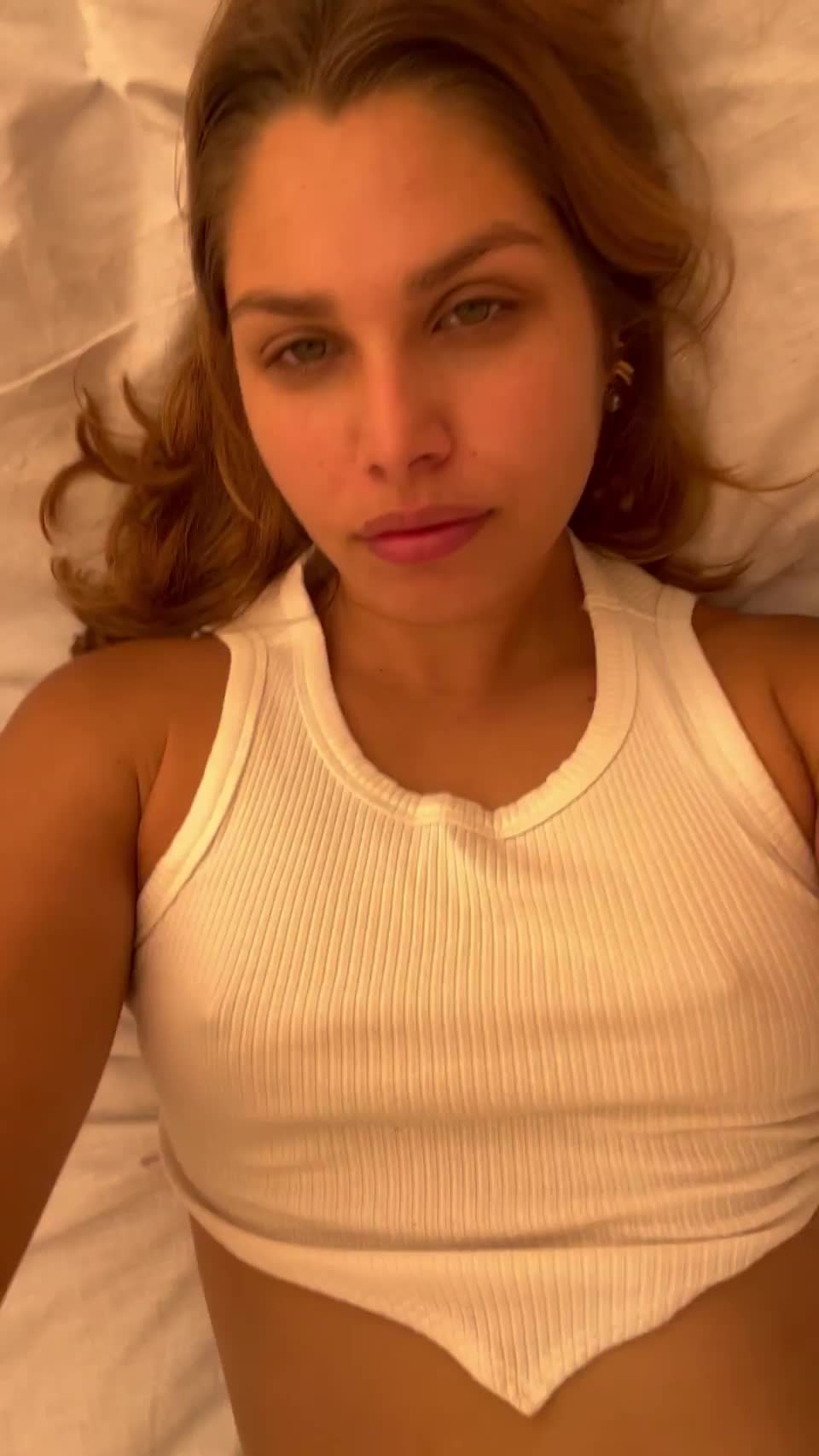 I wish someone else would play with my boobs for a change. 🙈 - free porn video