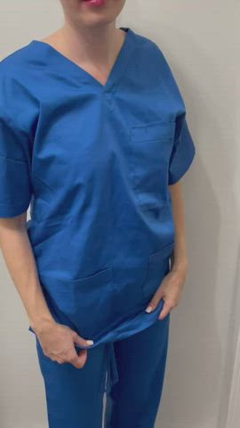 My scrubs hide everything - free porn video